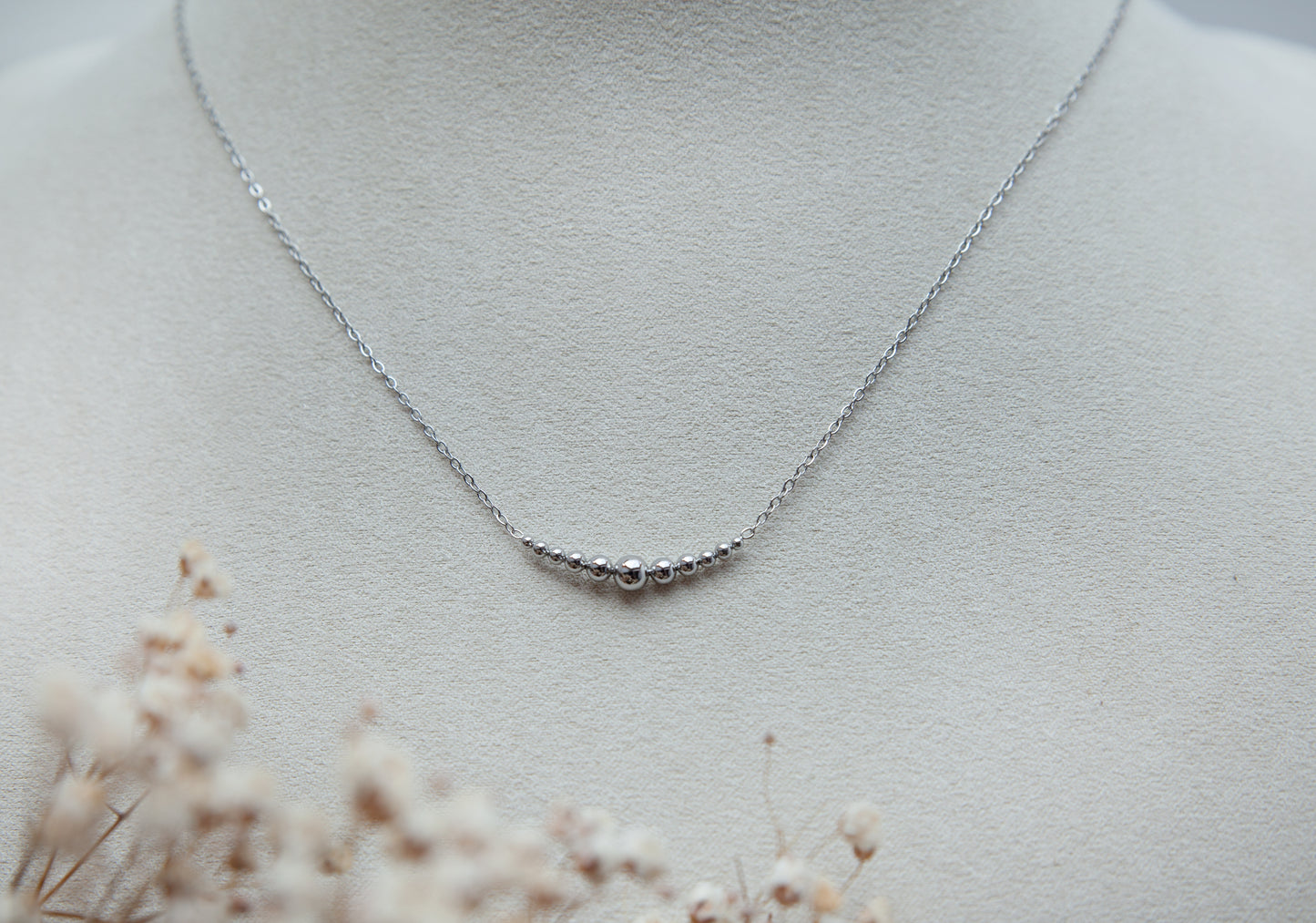 Collier Léa argenté